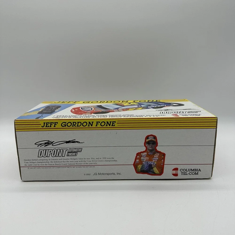 Columbia Tel-Com 1998 Jeff Gordon Fone #24 Racing Car Telephone w/ Box Phone